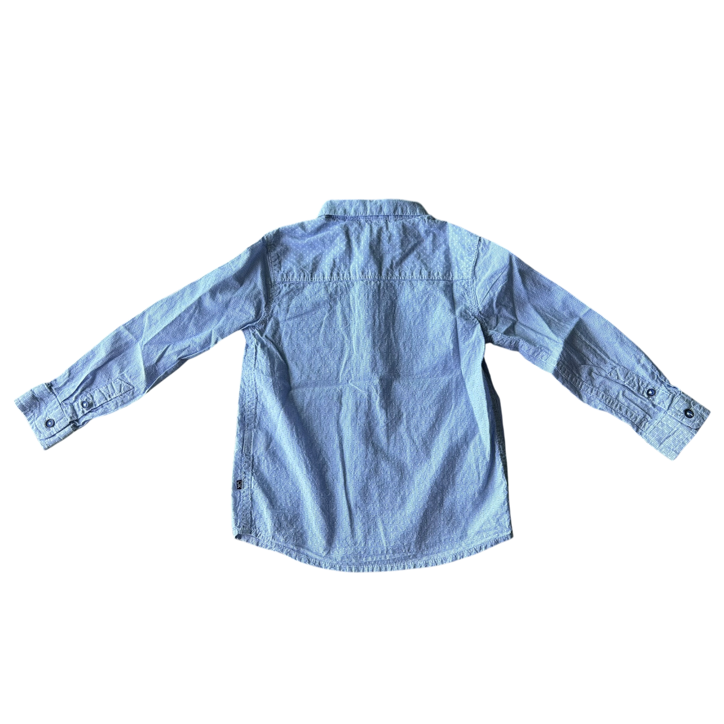 Boys Okaïdi white and purple T-shirt size 3