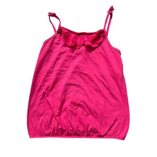 Girls united colors of benetton pink T-shirt size 7