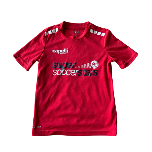 Boys capell red T-shirt size 4