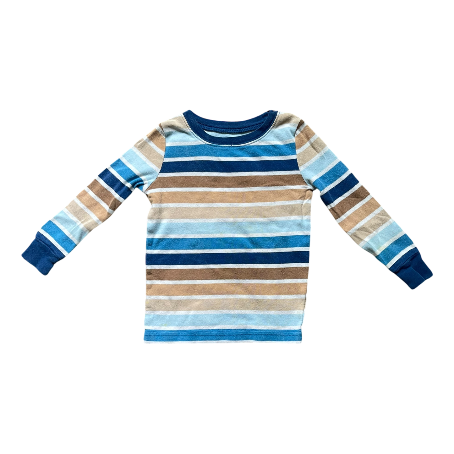Boys old navy blue cream and white T-shirt size 3