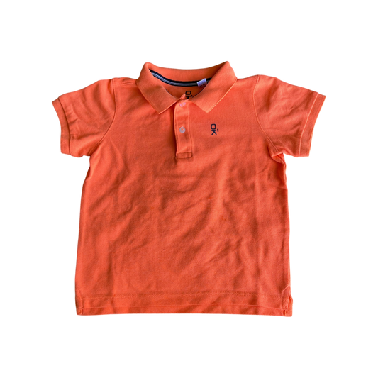 Boys Okaïdi orange T-shirt size 5