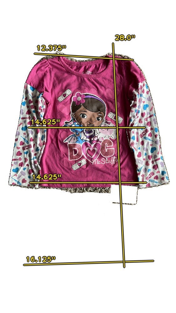 Girls Disney pink T-shirt size 4