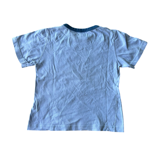 Boys bozer blue T-shirt size 4