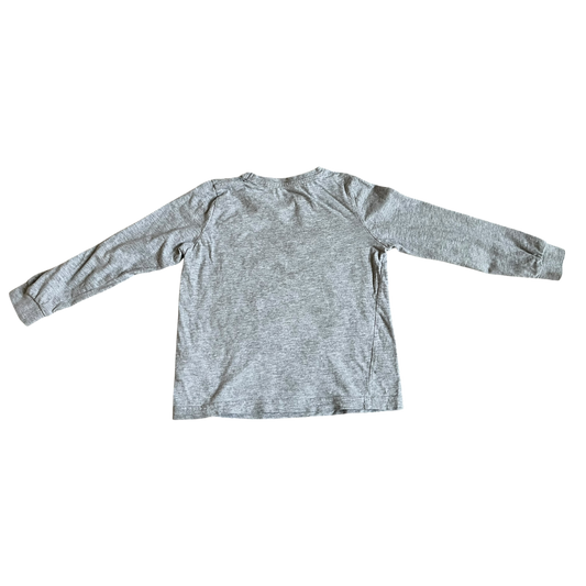 Boys Lupilu gray T-shirt size 4