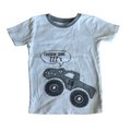 Boys carter’s white and gray T-shirt size 5