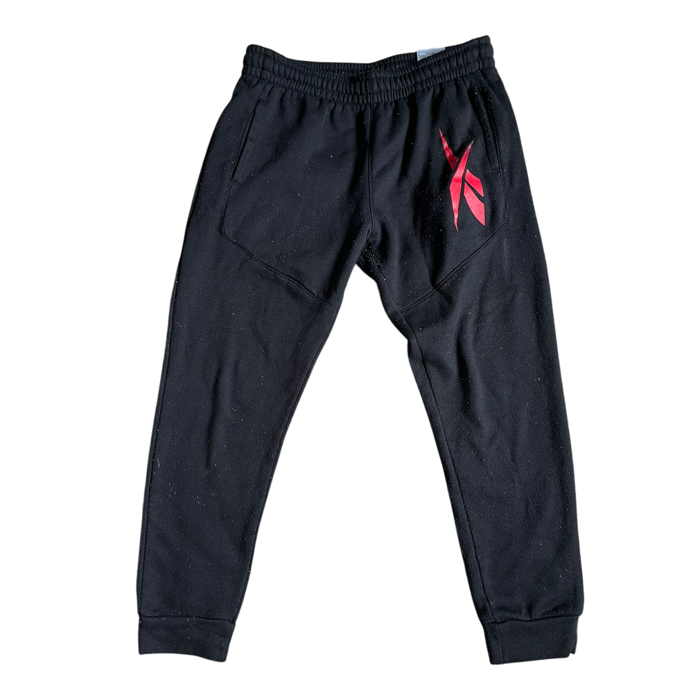 Reebok Boys Black Joggers Long Pants