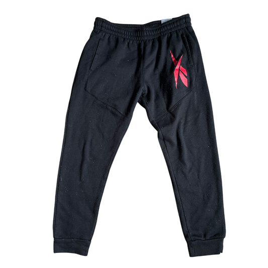Reebok Boys Black Joggers Long Pants