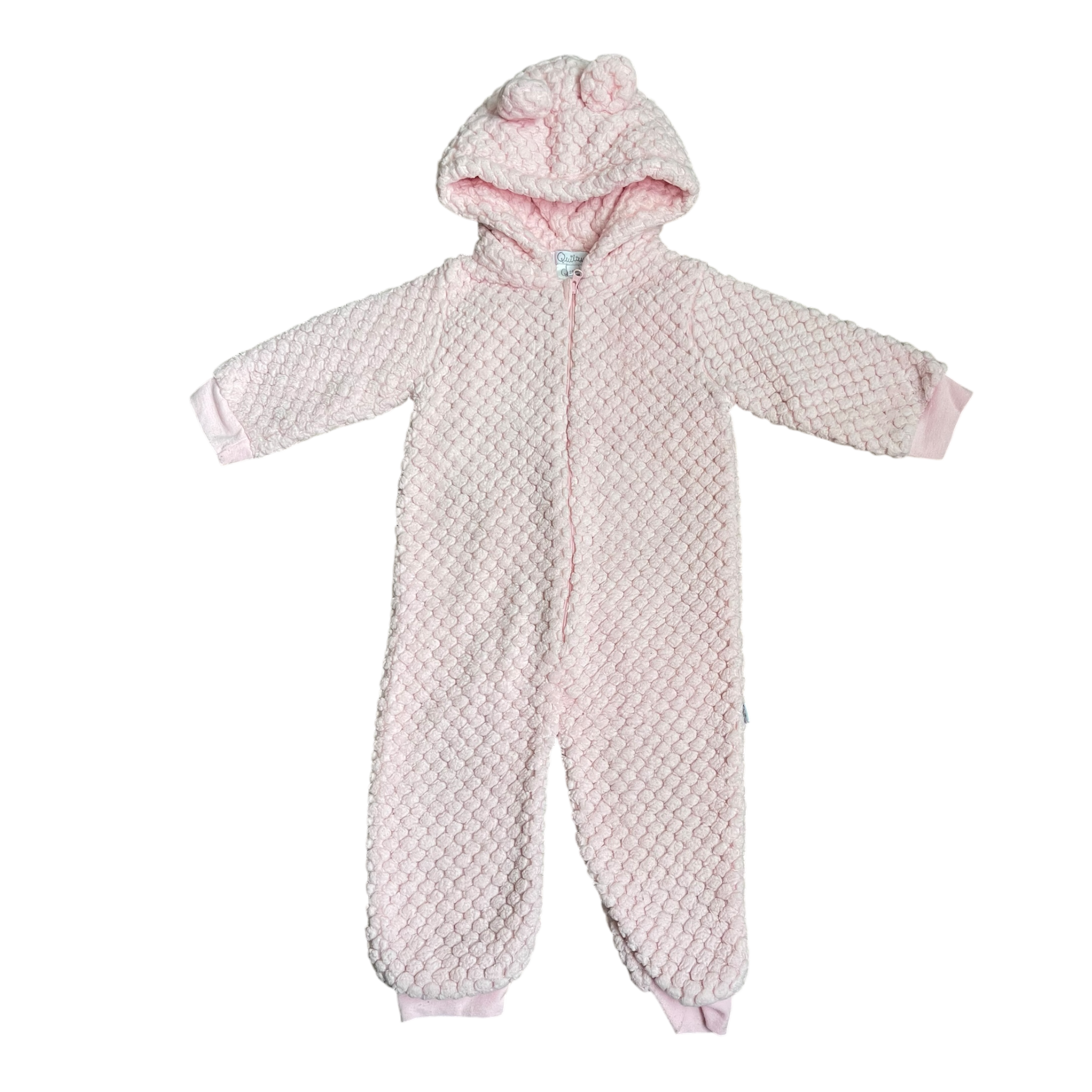 Onesie with Hoodie from Quiltex for 2T Girls