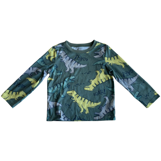 Boys carter’s dark green T-shirt size 3
