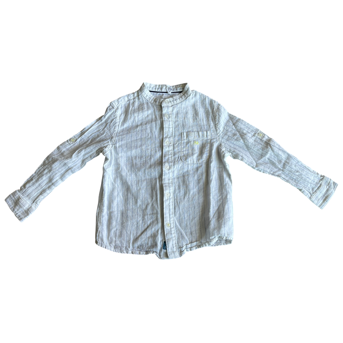 Boys original marine white and blue T-shirt size 5