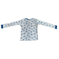 Boys burts bees kids blue and white T-shirt size 4