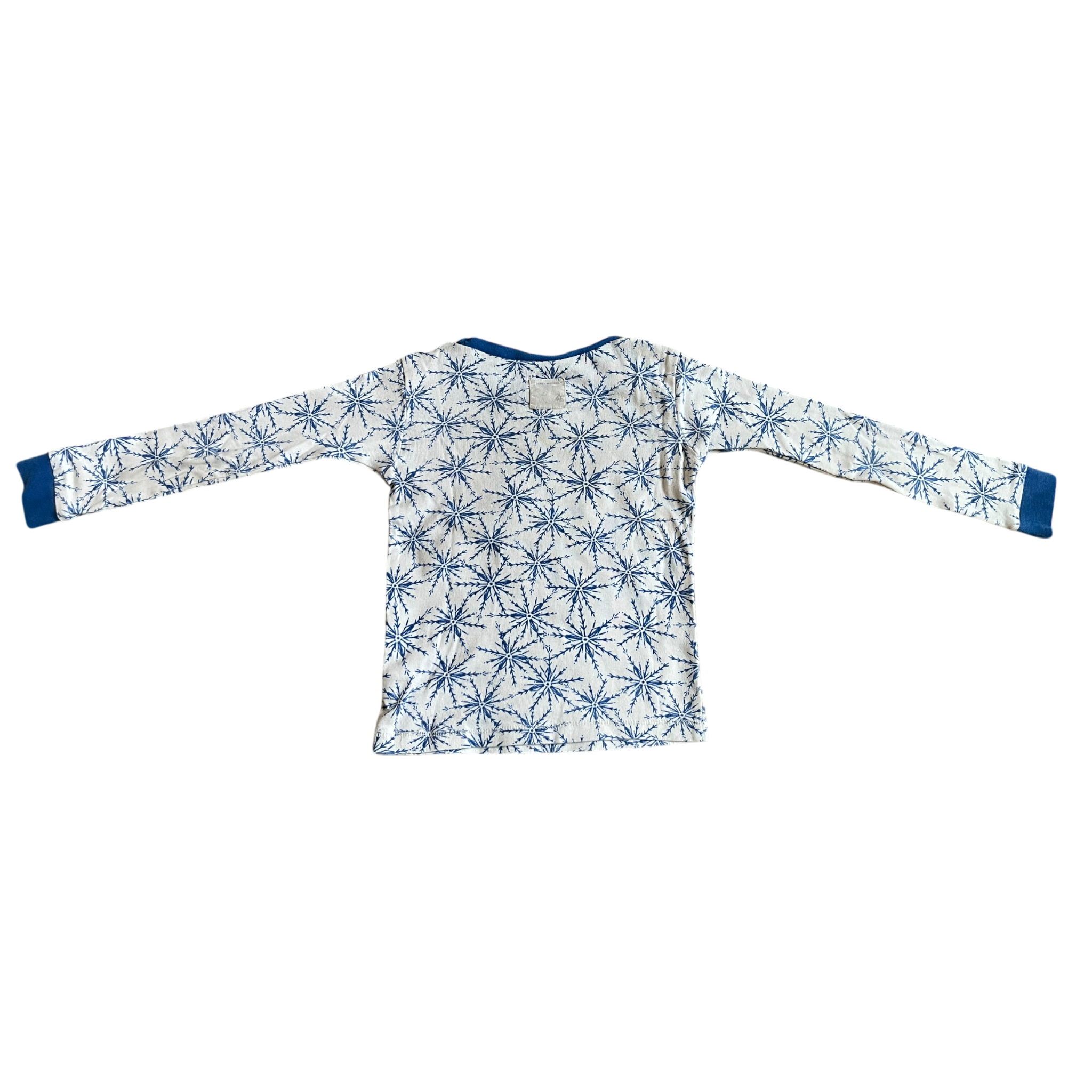 Boys burts bees kids blue and white T-shirt size 4