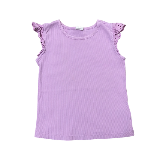 Girls gap purple T-shirt size 4