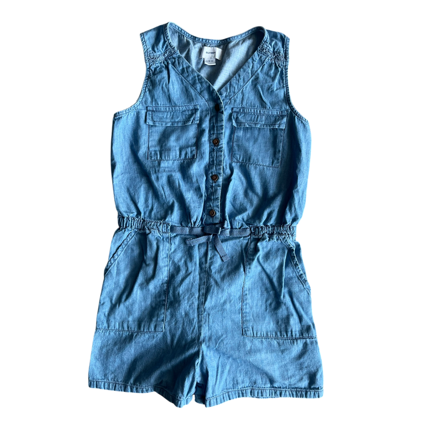 Girls old navy blue Romper size 10