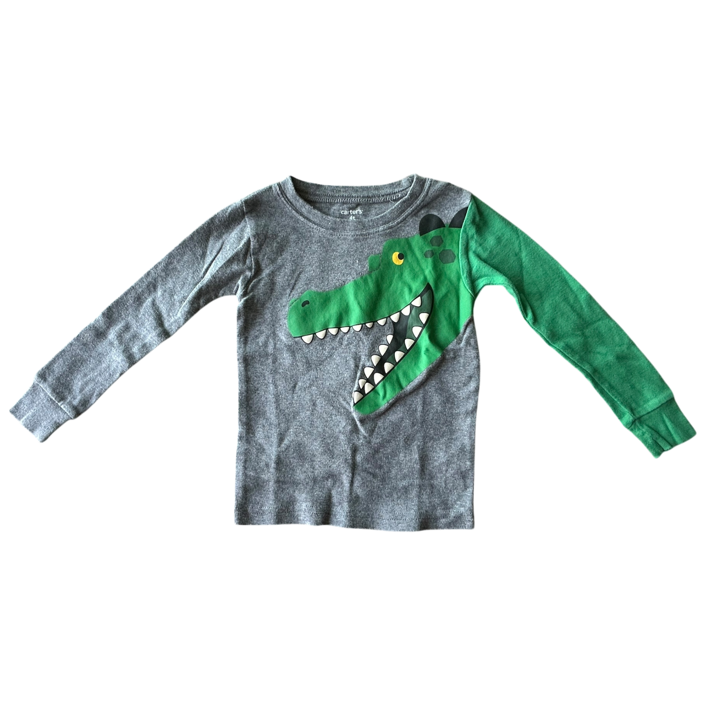 Boys carter’s green and gray T-shirt size 4