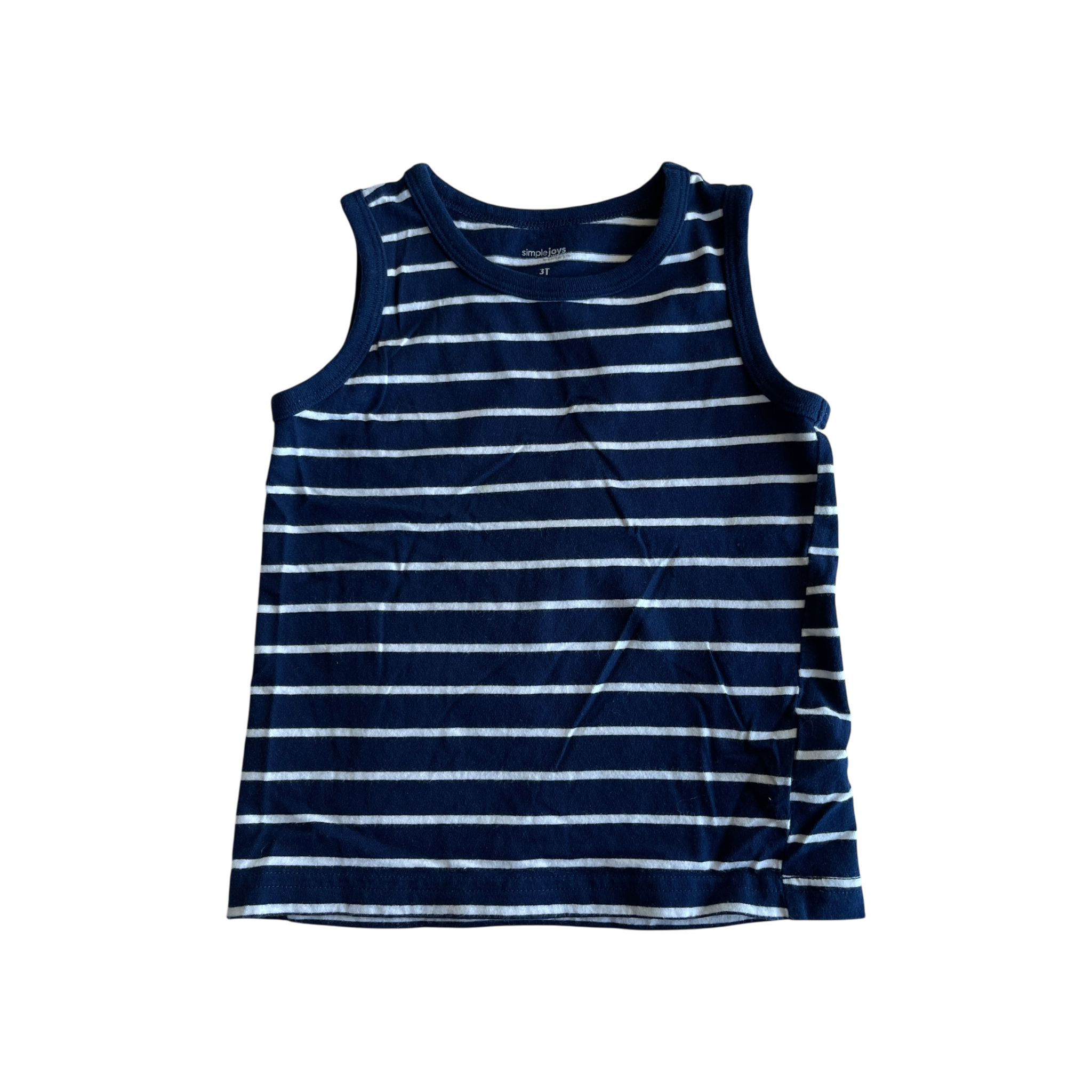 Boys carter’s navy and white T-shirt size 3