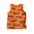 Boys carter’s orange and navy T-shirt size 3