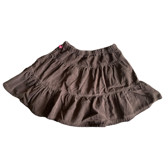 girls petit bateau brown Skirt size 4