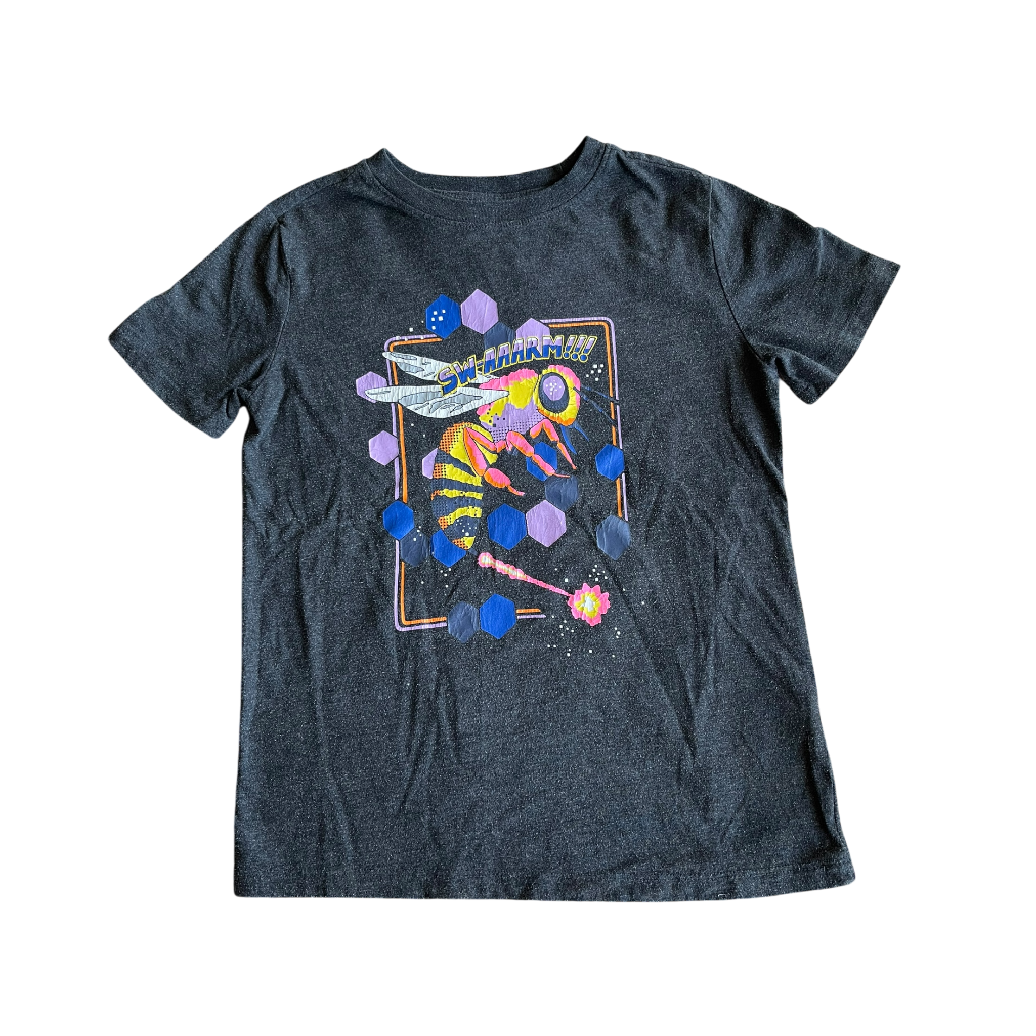 Boys cat & jack gray T-shirt size 6