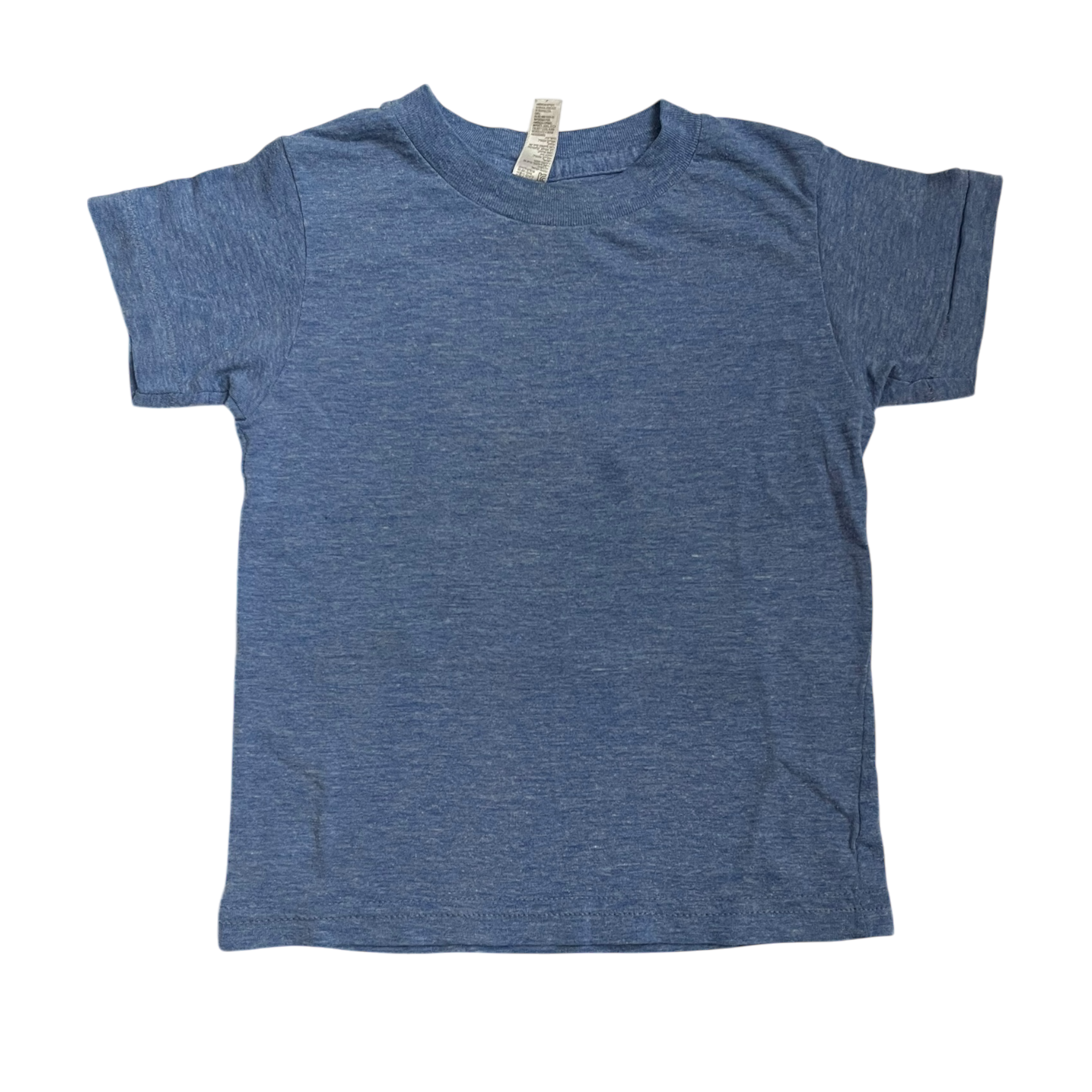 Boys American Apparel blue T-shirt size 2