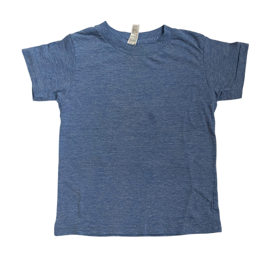 Boys American Apparel blue T-shirt size 2