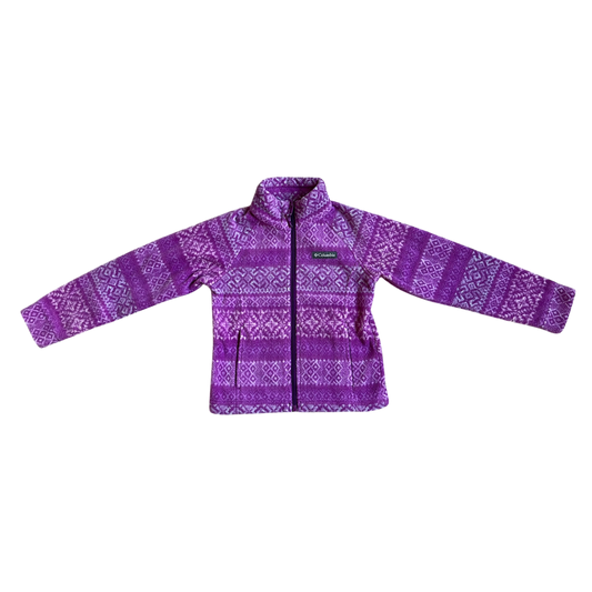 Girls Columbia purple Sweatshirt size 6