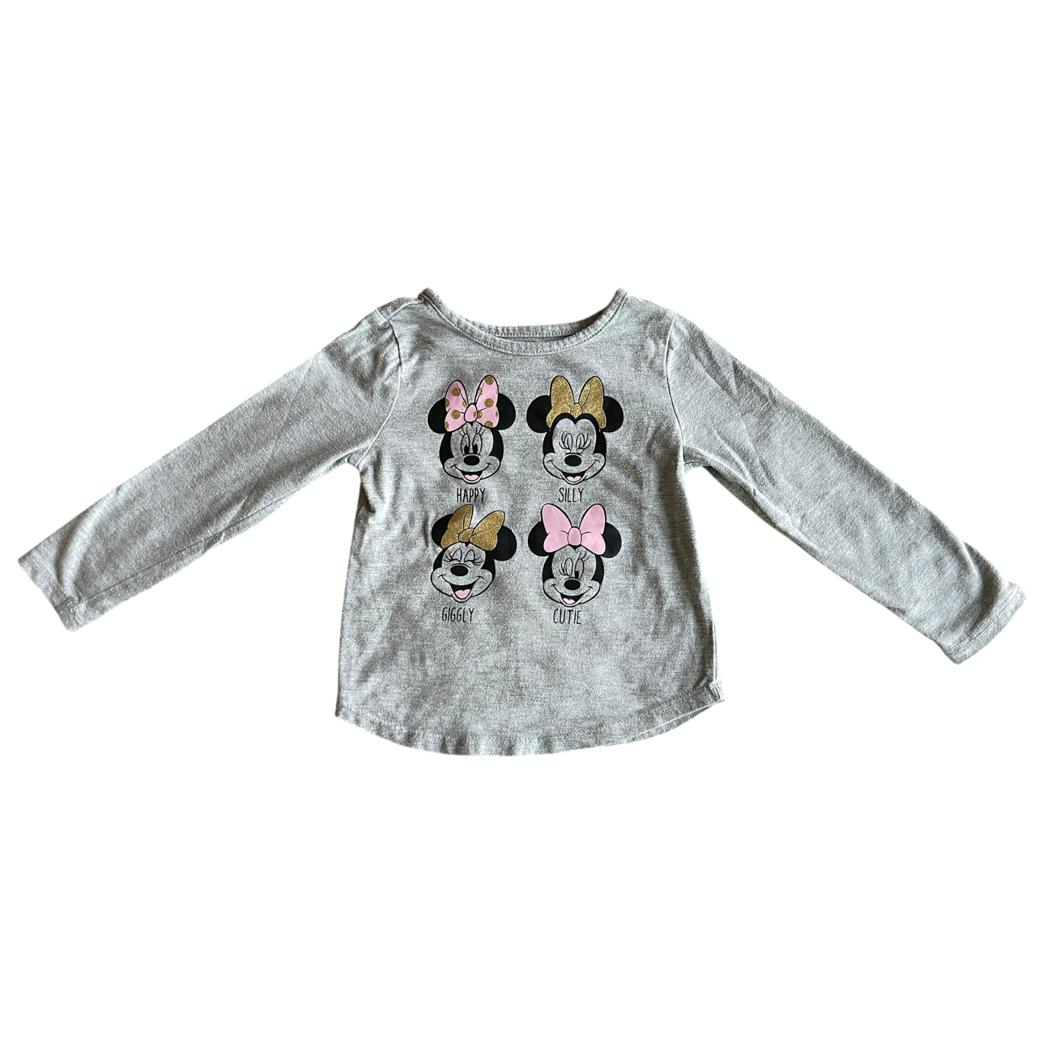 Girls Disney gray T-shirt size 3