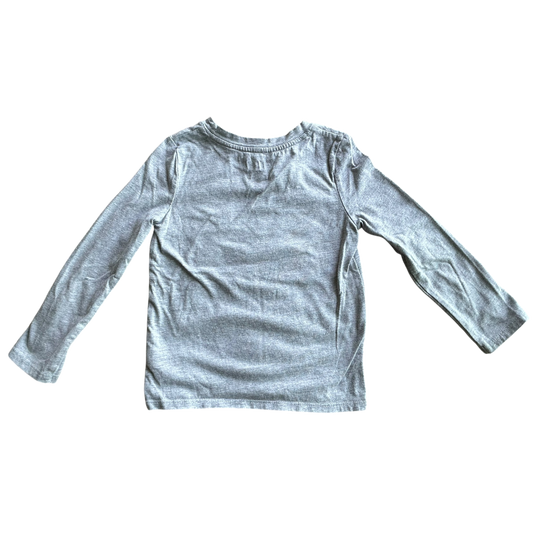Boys cat & jack gray T-shirt size 4