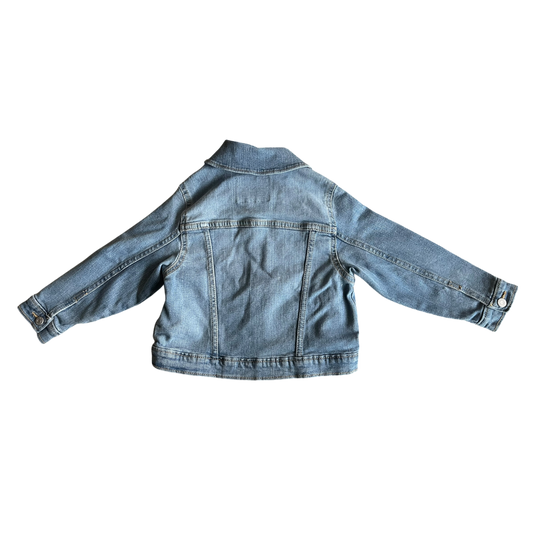 Girls old navy blue Jean jacket size 3