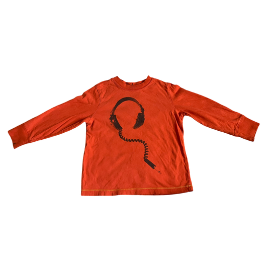 Boys old navy orange T-shirt size 4