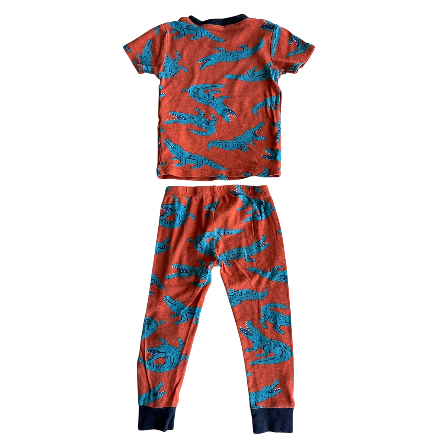 Boys carter’s orange with light blue Pajama size 3