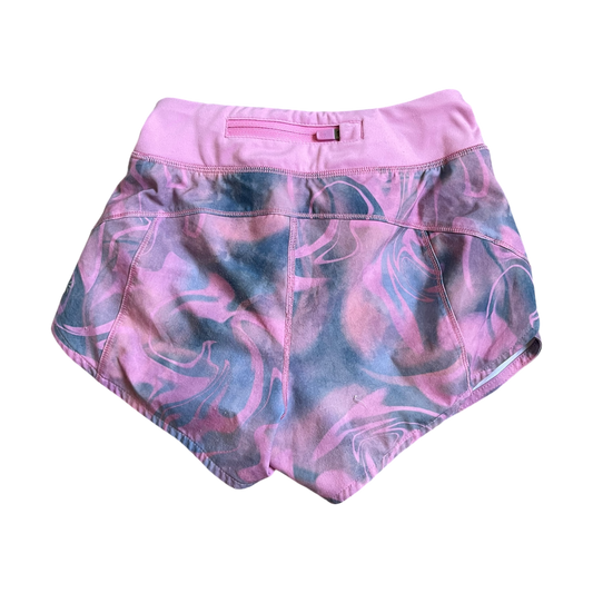 Girls Athleta girl pink with gray Short size 7