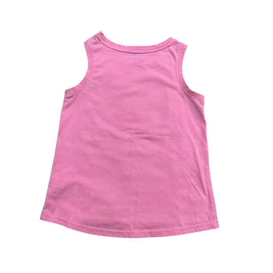 Girls cat & jack pink T-shirt size 4