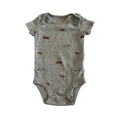 Boys carter’s gray Baby bodysuit size 6 mth