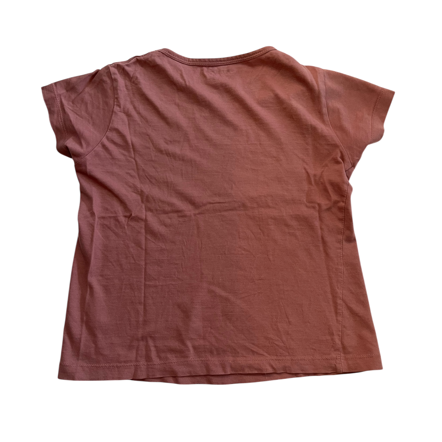 Girls debackers pink T-shirt size 7