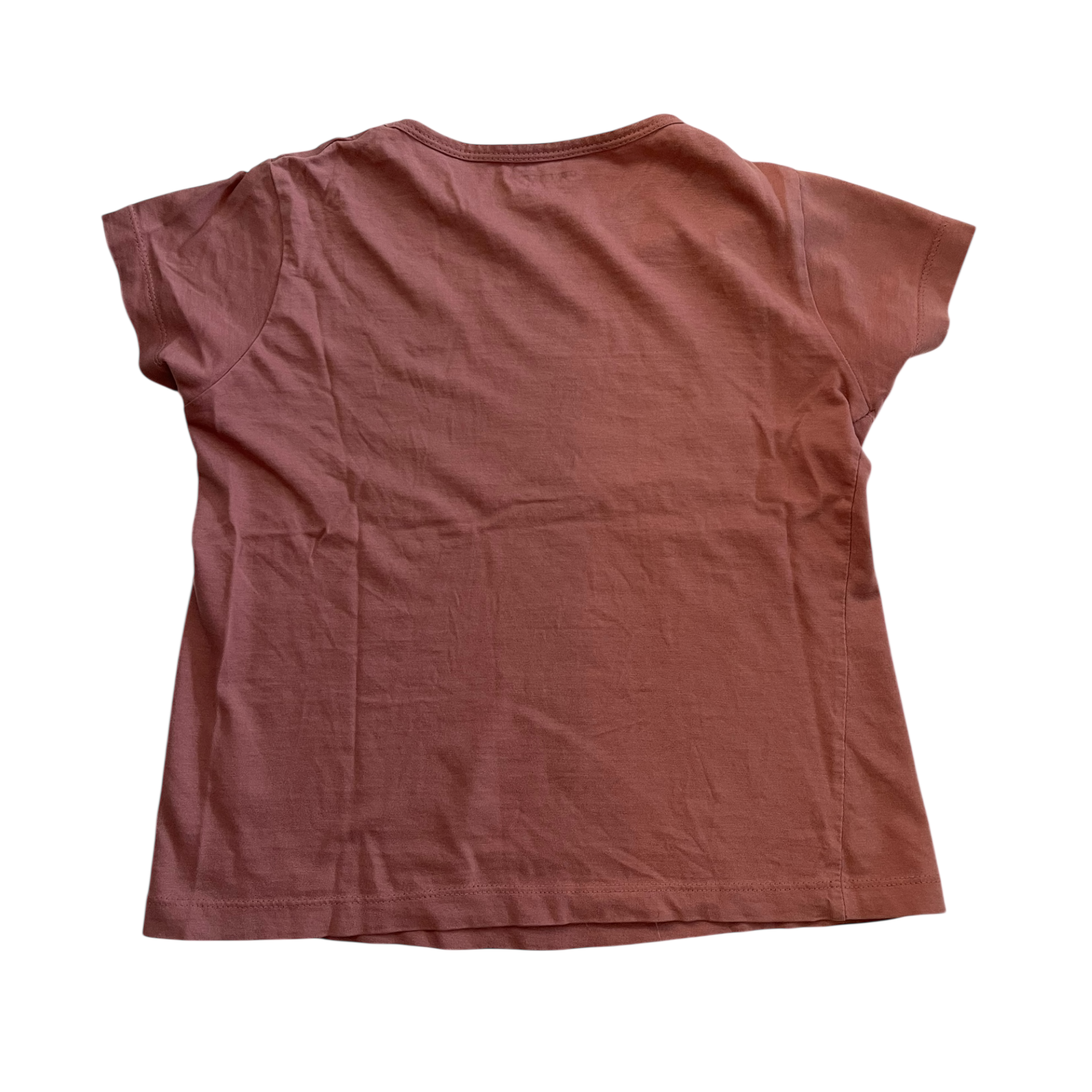 Girls debackers pink T-shirt size 7