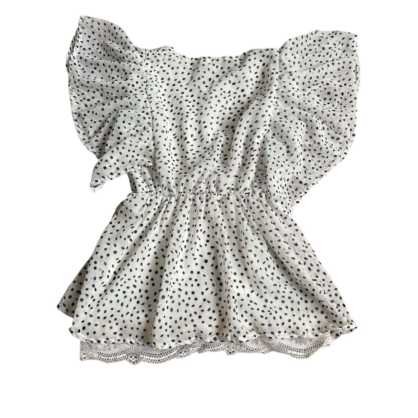 Girls chaps black and white Dress size 8