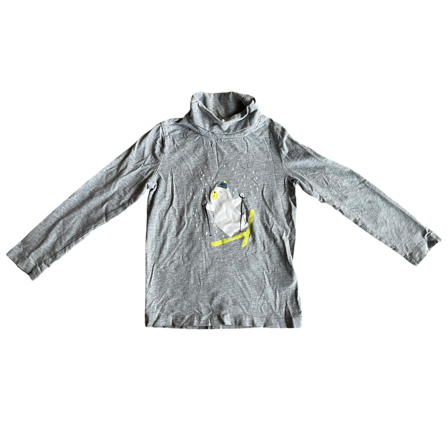 Girls Lupilu gray T-shirt size 4
