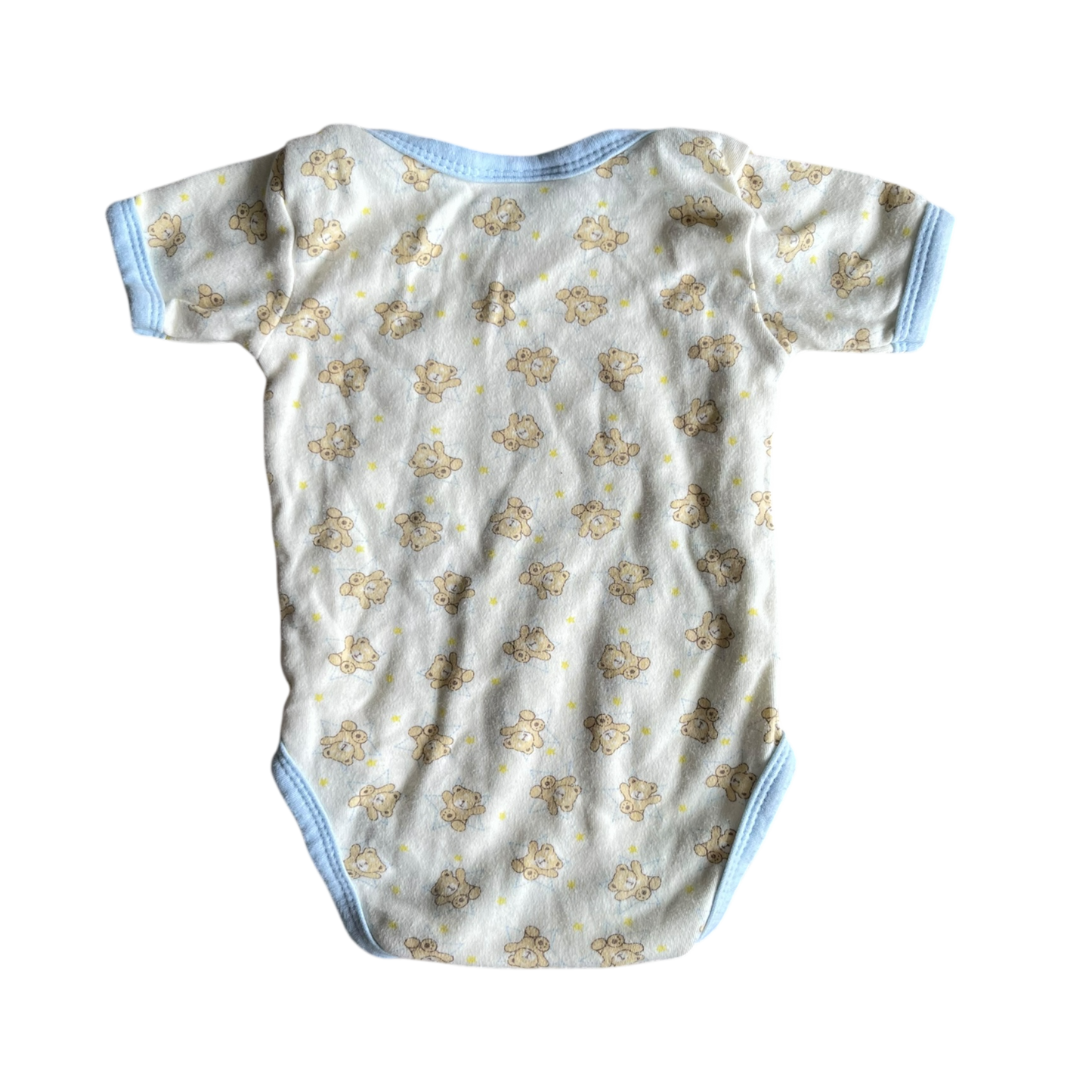 Gils baby basics Blue & creamy Romper size 3 mth