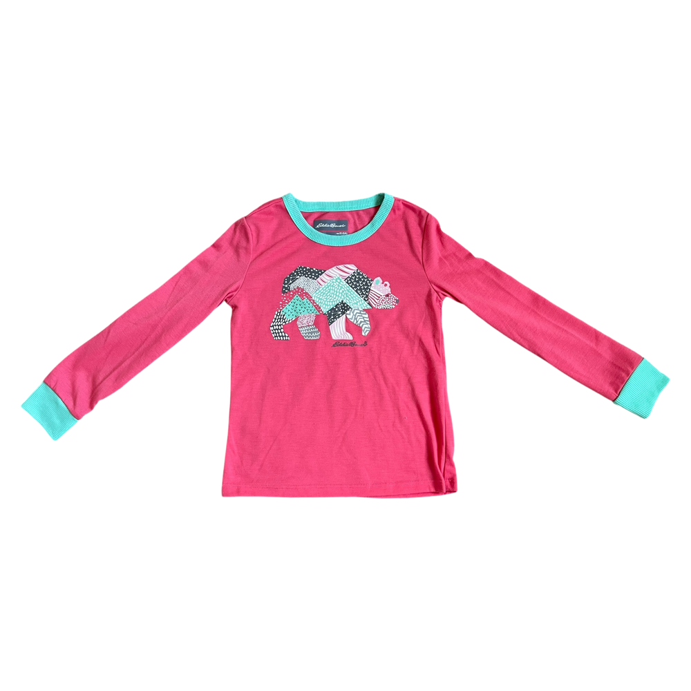 Girls Eddie Bower pink T-shirt size 5