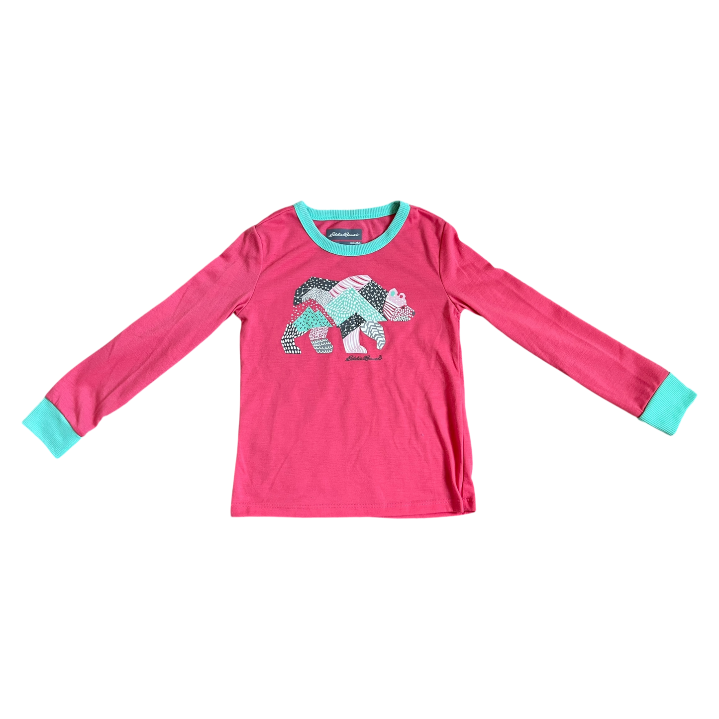 Girls Eddie Bower pink T-shirt size 5