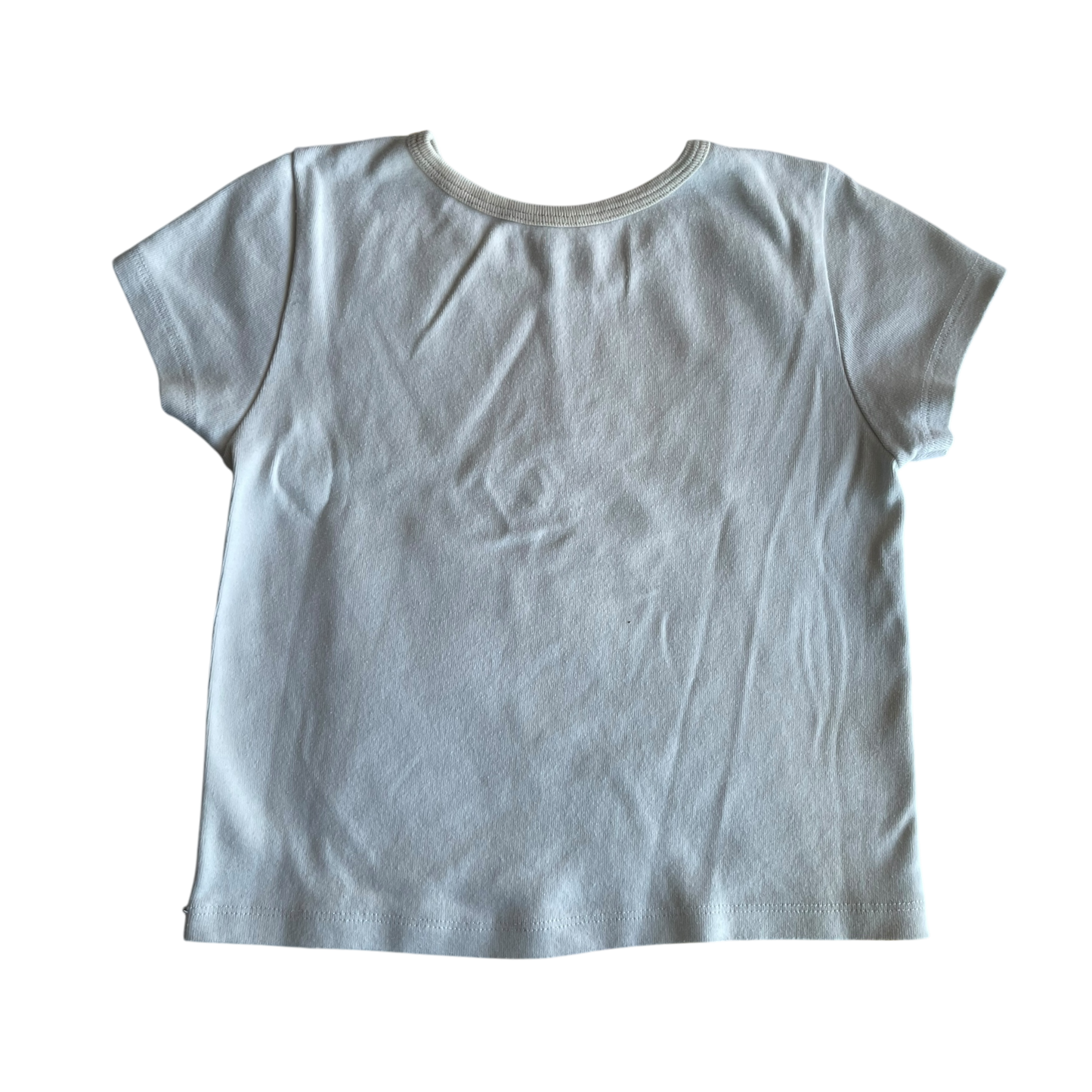 Boys qohn galt white T-shirt size 3