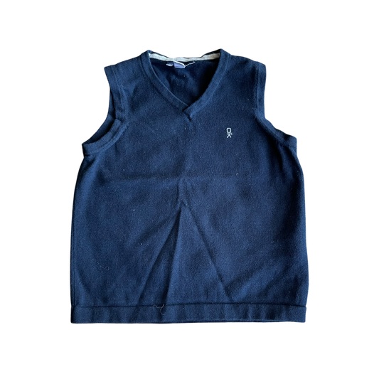 Boys Okaïdi navy T-shirt size 5