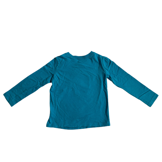 Boys carter’s blue T-shirt with long sleeves size 2