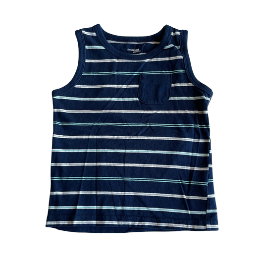 Boys carter’s navy with light blue T-shirt size 3