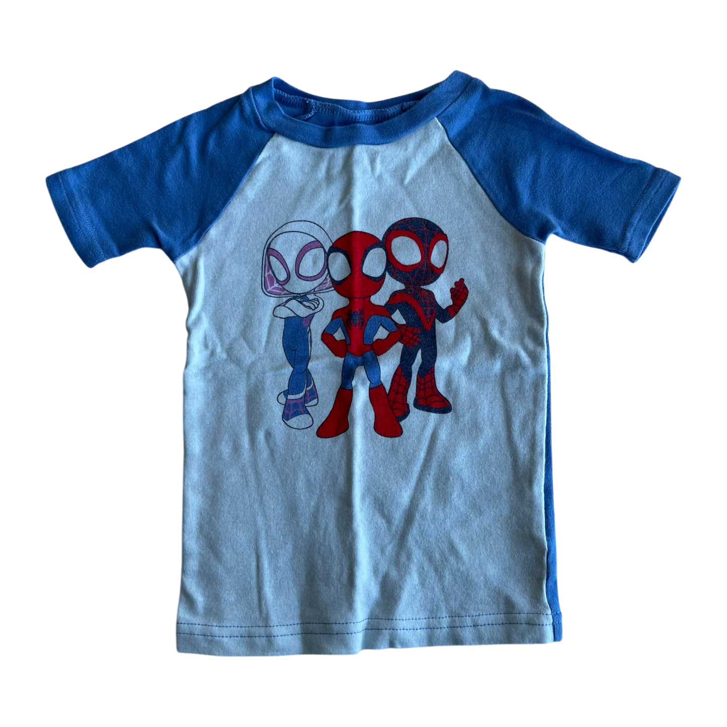 Boys marvel blue Pajama size 3
