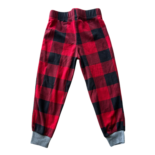 Girls north pole black and red Bottom size 4