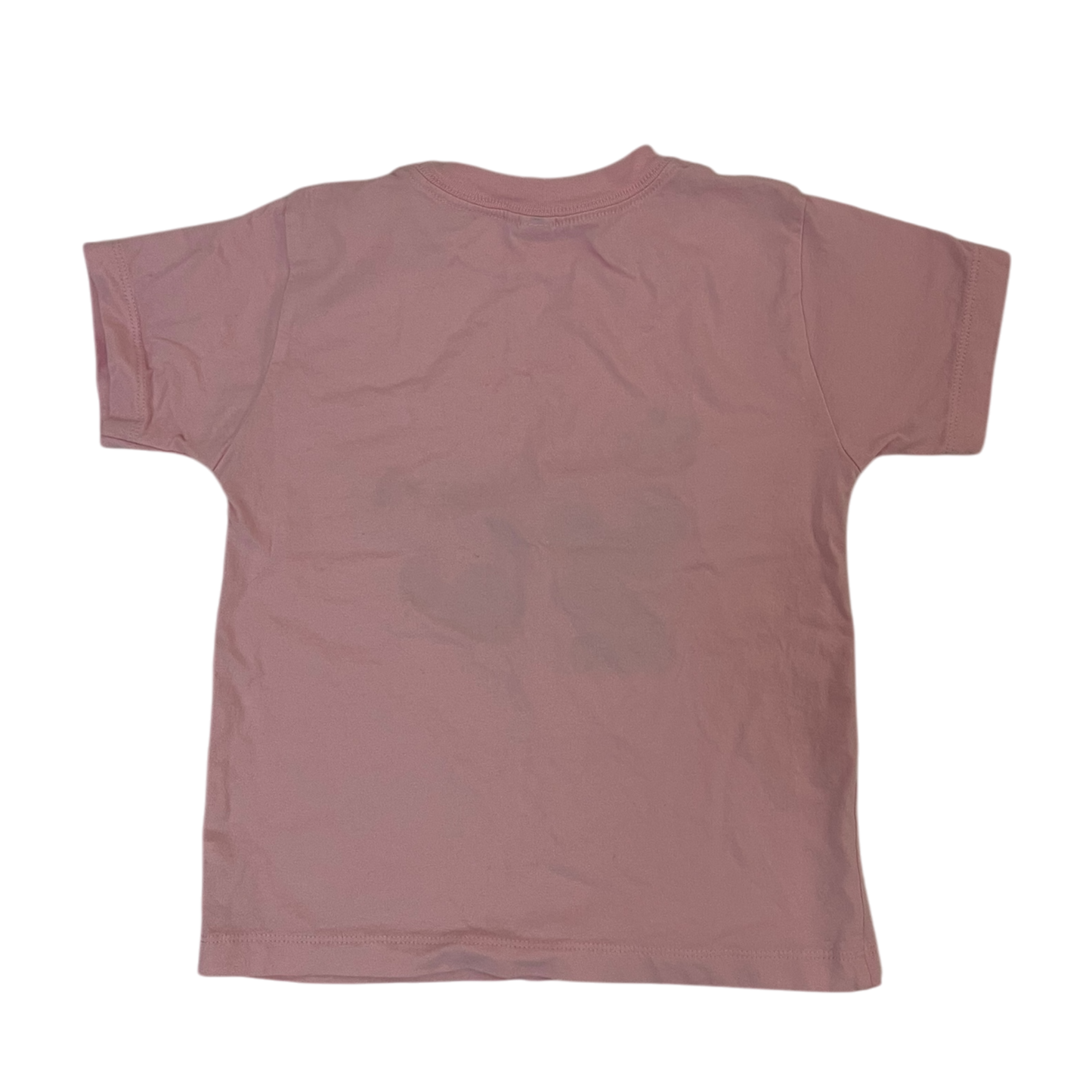 Girls Bella+Canvas kids pink T-shirt size 4