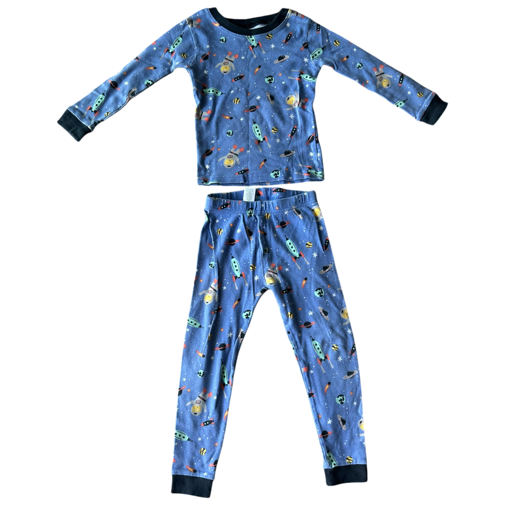 Boys carter’s blue Pajama size 4