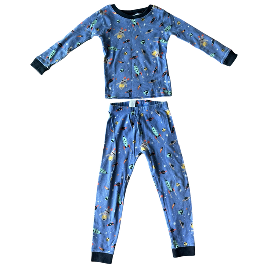 Boys carter’s blue Pajama size 4